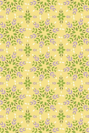 几何花卉印花华亿平台图片