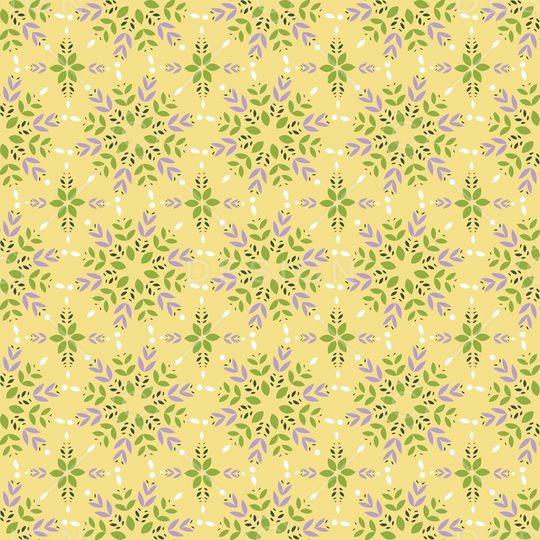 几何花卉印花华亿平台图片