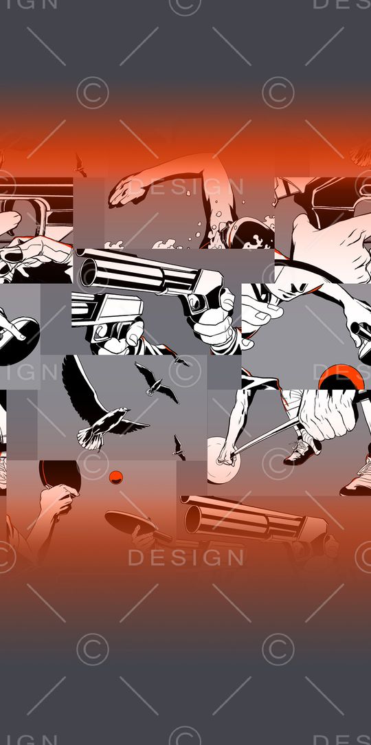 渐变印花华亿平台图片