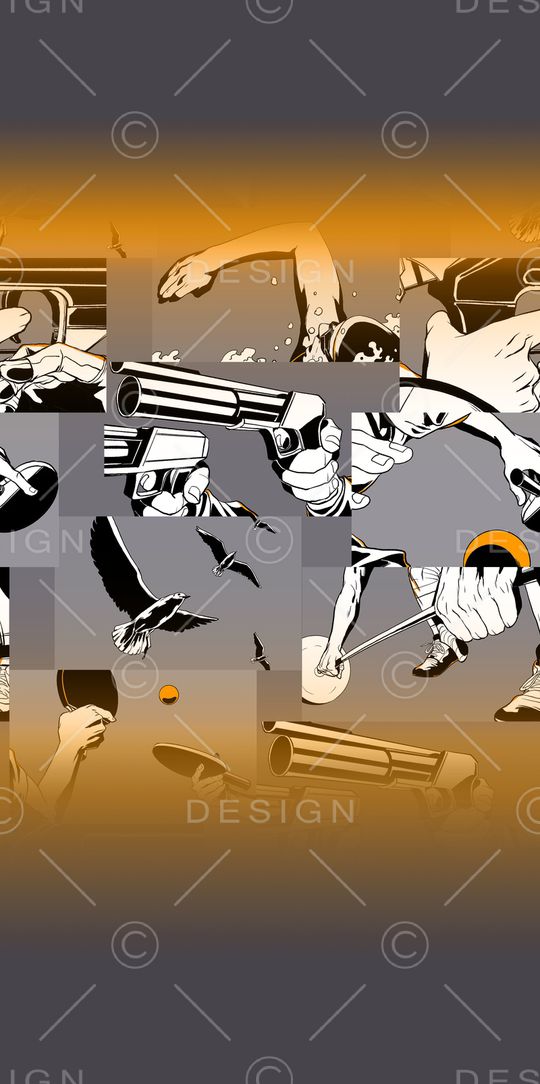 渐变印花华亿平台图片