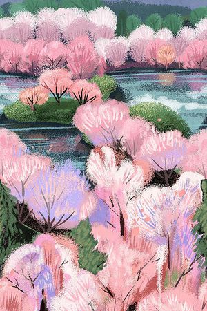 树林印花华亿平台图片