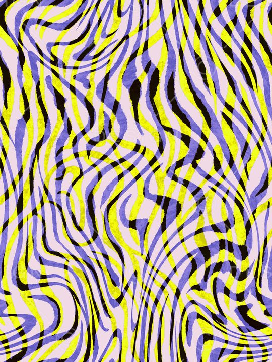 波浪纹印花华亿平台图片