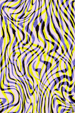 波浪纹印花华亿平台图片