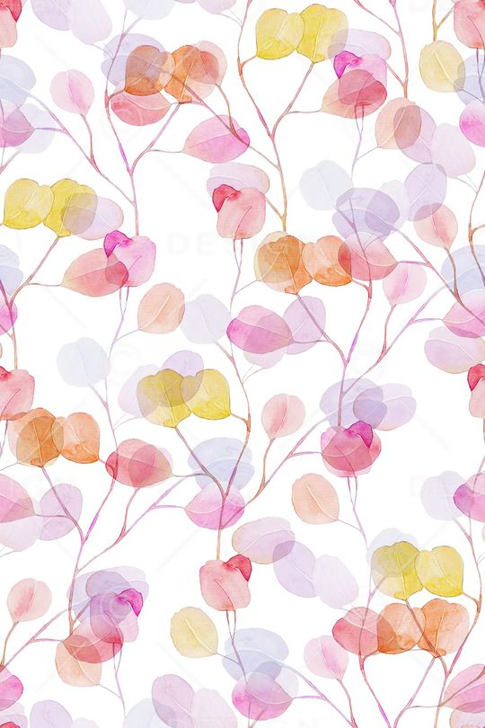 绿植树叶印花华亿平台图片