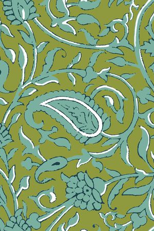 卷草印花华亿平台图片