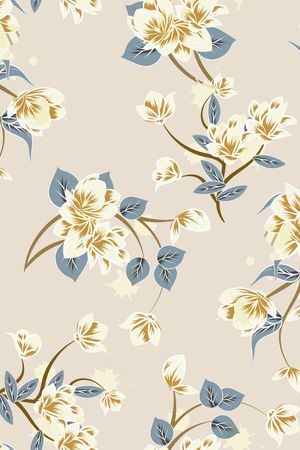 绿植树叶印花华亿平台图片