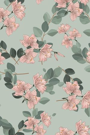 绿植树叶印花华亿平台图片