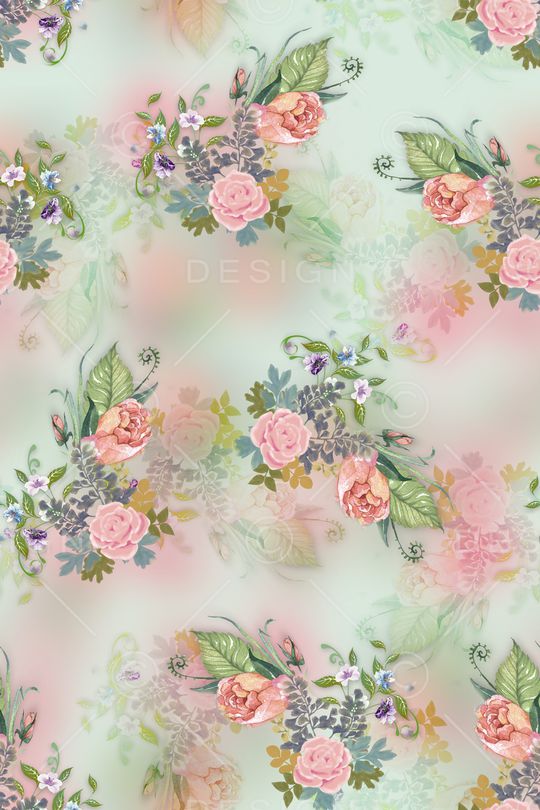 绿植树叶印花华亿平台图片