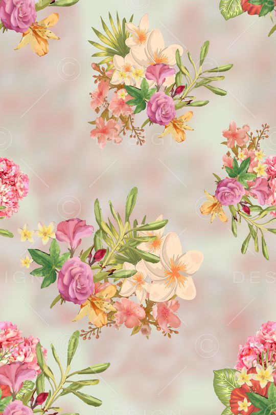 绿植树叶印花华亿平台图片