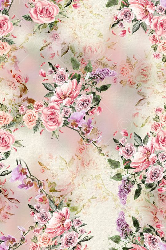 绿植树叶印花华亿平台图片