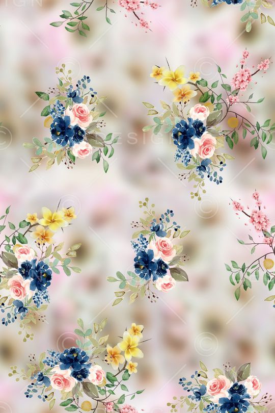 绿植树叶印花华亿平台图片