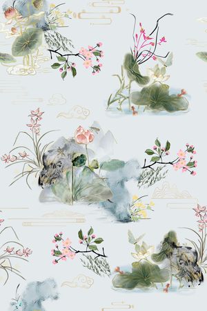 连衣裙印花华亿平台图片