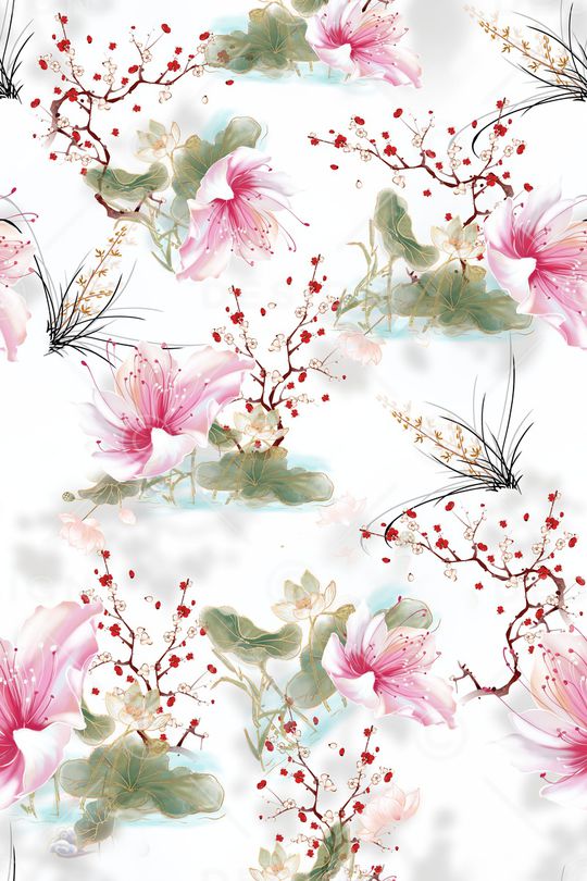 连衣裙印花华亿平台图片