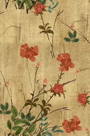 连衣裙印花华亿平台图片