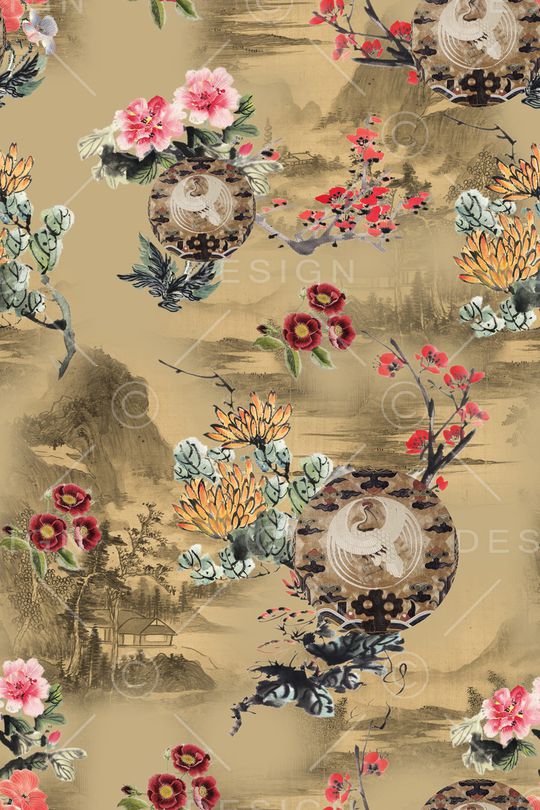 连衣裙印花华亿平台图片