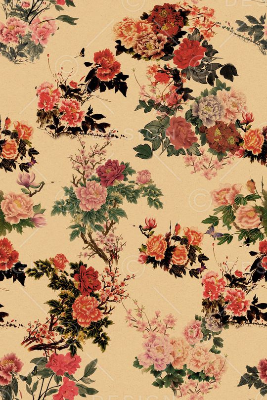 连衣裙印花华亿平台图片