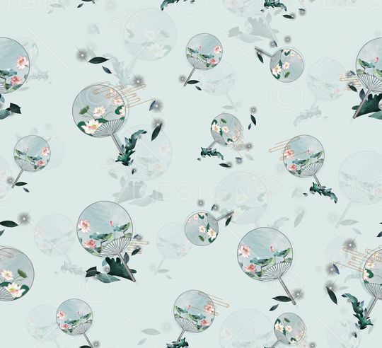 连衣裙印花华亿平台图片