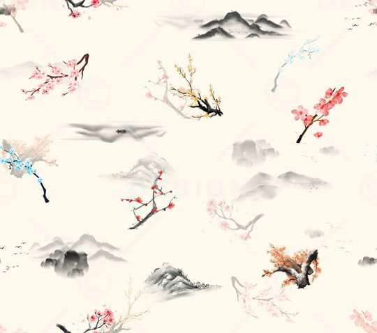 连衣裙印花华亿平台图片