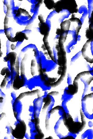 水墨风印花华亿平台图片