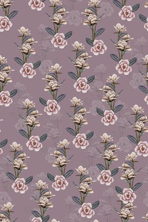 满版散花印花华亿平台图片