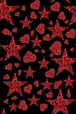 五角星印花华亿平台图片