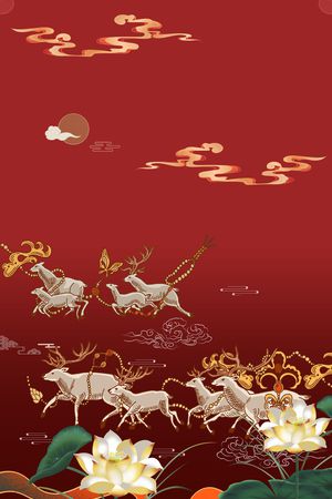 荷花印花华亿平台图片