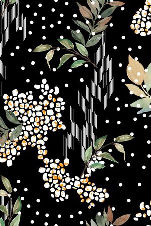 连衣裙印花华亿平台图片