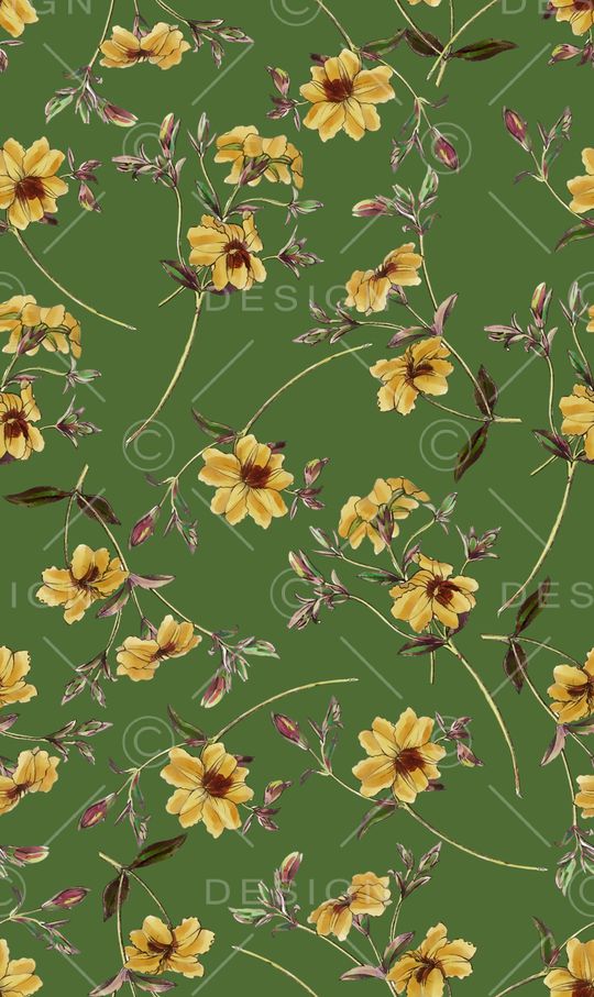 绿植树叶印花华亿平台图片