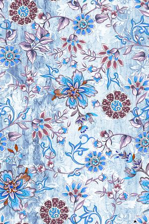 复古印花华亿平台图片