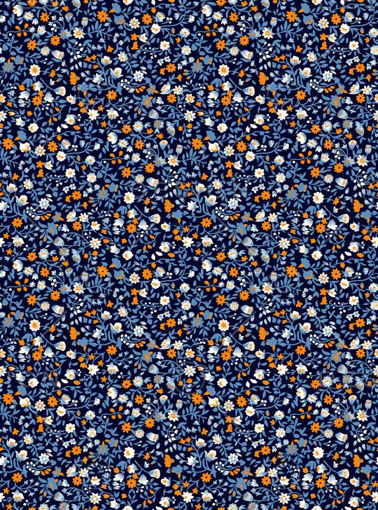 连衣裙印花华亿平台图片