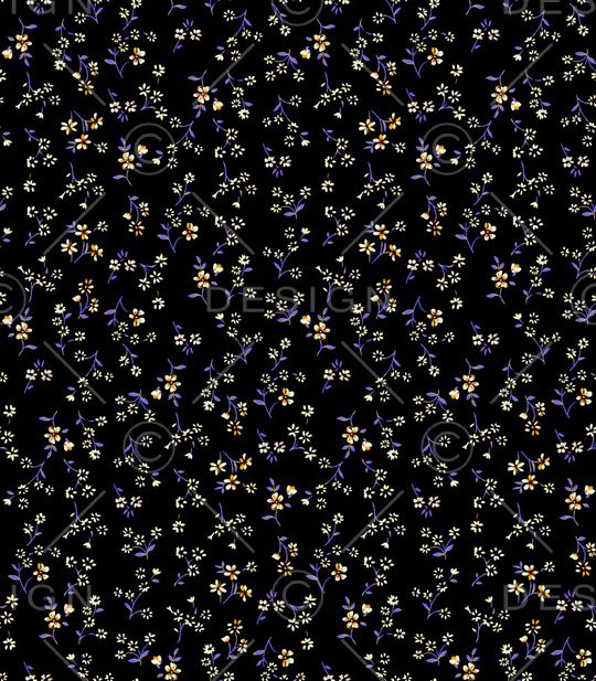 连衣裙印花华亿平台图片