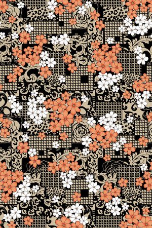 几何印花华亿平台图片