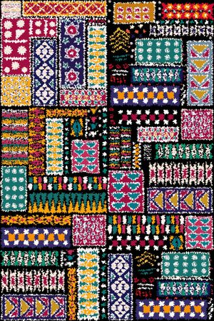 几何印花华亿平台图片