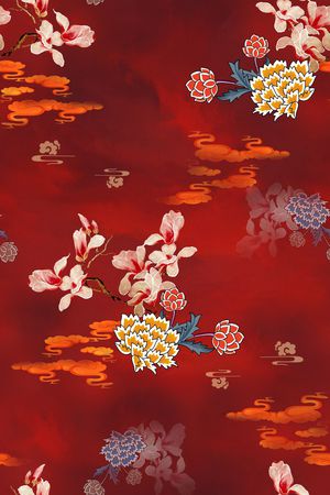 香云纱印花华亿平台图片