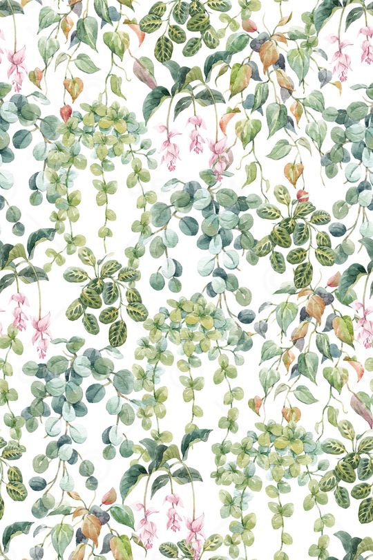 绿植树叶印花华亿平台图片