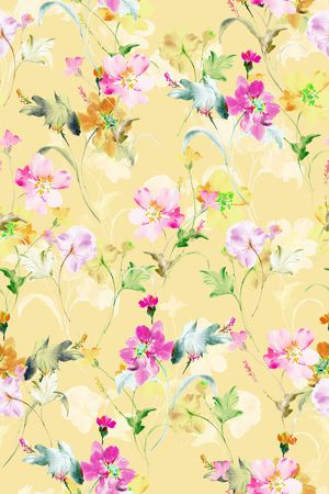 绿植树叶印花华亿平台图片