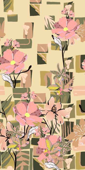 定位花印花华亿平台图片