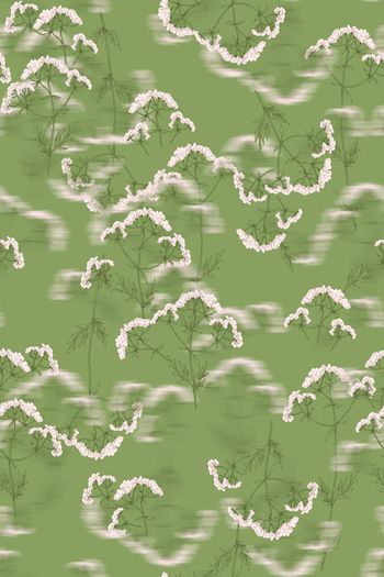 绿色印花华亿平台图片