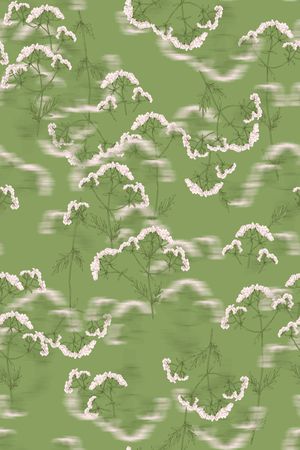 绿色印花华亿平台图片