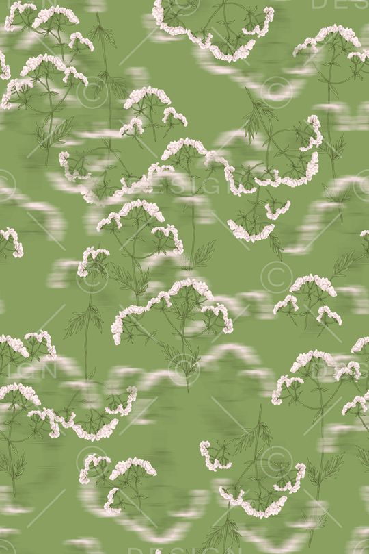 绿色印花华亿平台图片