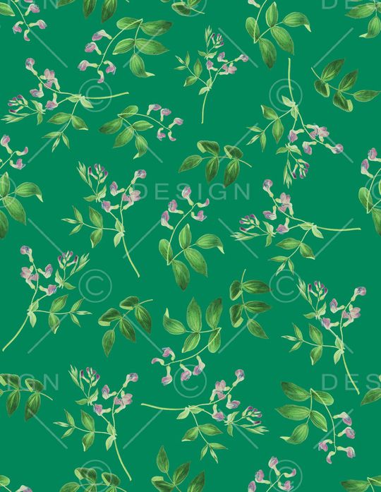 绿植树叶印花华亿平台图片