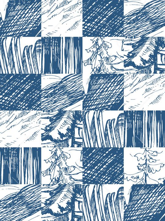 格子印花华亿平台图片