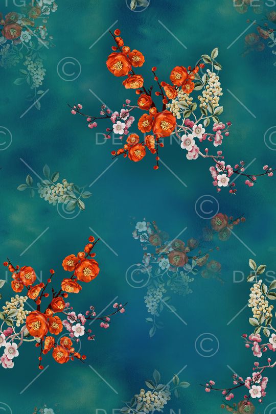 梅花印花华亿平台图片