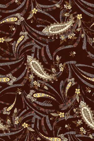 佩斯利印花华亿平台图片