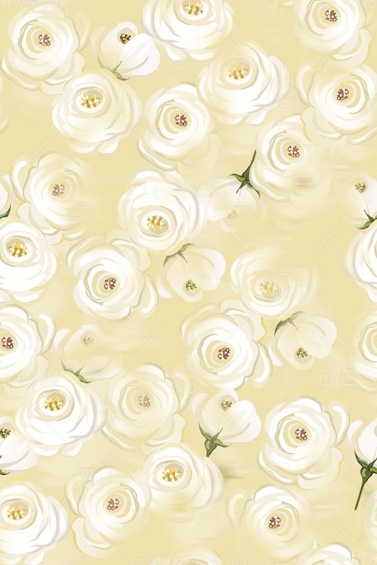 茉莉花印花华亿平台图片