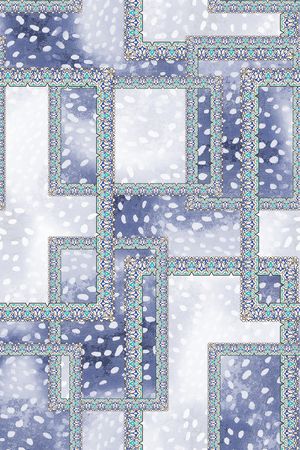 几何印花华亿平台图片