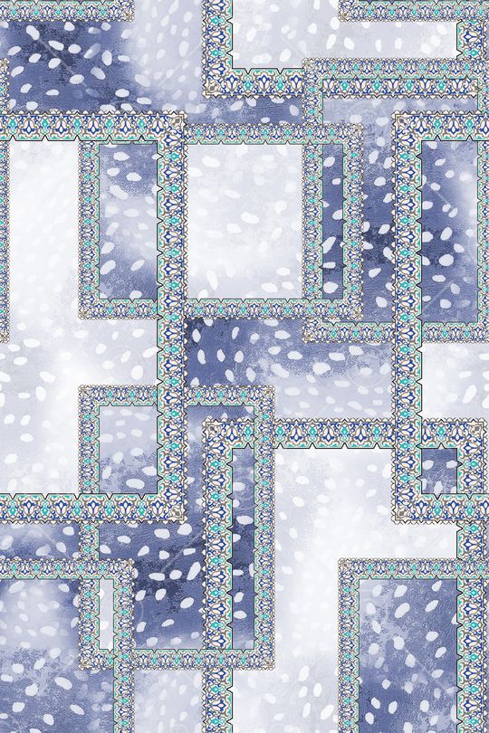 几何印花华亿平台图片