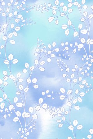 玉兰花印花华亿平台图片