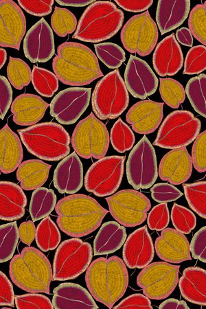 绿植树叶印花华亿平台图片