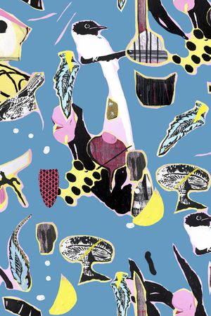 鸟印花华亿平台图片